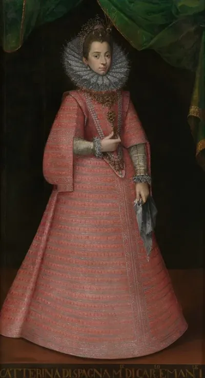 Portait Of Caterina Of Asburgo