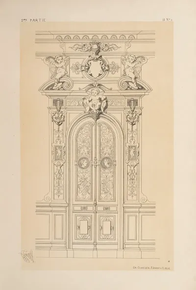 Porte De Salon