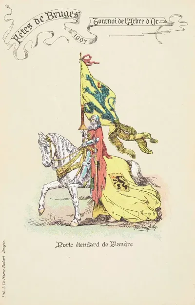 Porte Etendard De Flandre