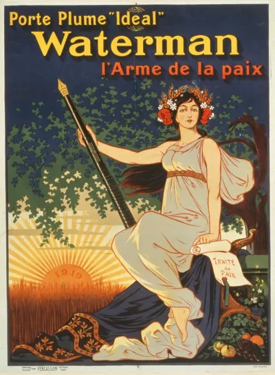Porte Plume Ideal Waterman Larme De La Paix