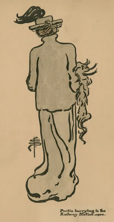 Portia Hurrying To The Railway Station