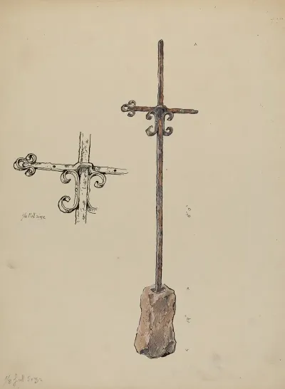 Portion Of Original Weather Vane