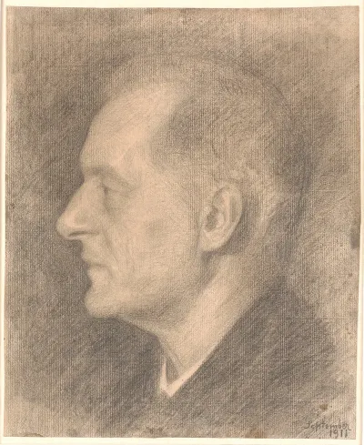 Portraet Af Alfred Bramsen Profil Mv