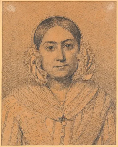 Portraet Af Antoinette Christiane Kobke