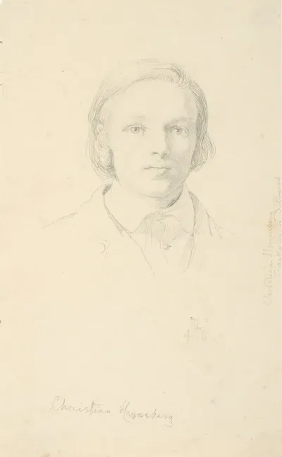 Portraet Af Christian Henneberg