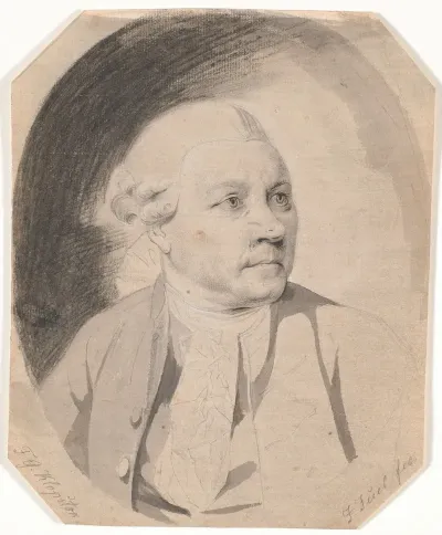 Portraet Af Digteren Fg Klopstock 1724 1803