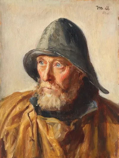 Portraet Af En Fisker 2