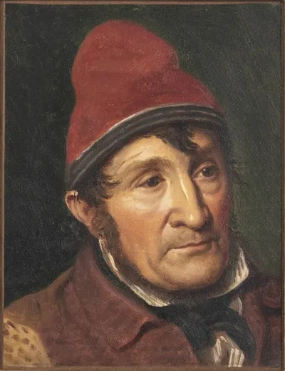 Portraet Af Jean Holm Lem I Bombebossen