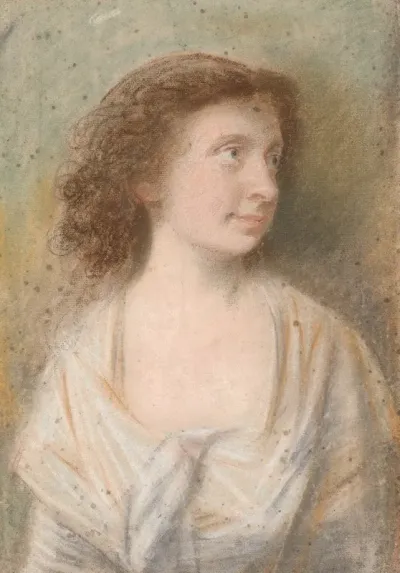 Portraet Af Maria Magdalene Becker