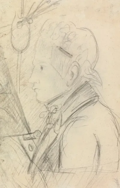 Portraid Study Of A Young Man