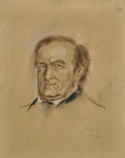Portrait Bust Of Richard Wagner 1813 1883