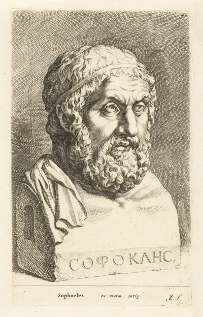 Portrait Bust Of Sophocles 2