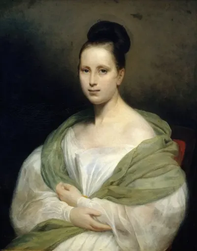 Portrait Dadelaide Rousseau Scheffer