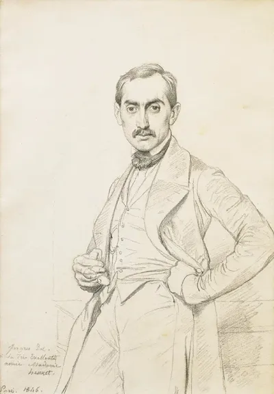 Portrait Dalphonse Hennet De Goutel