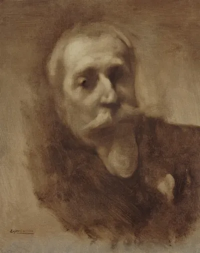 Portrait Danatole France 1844 1924 Ecrivain