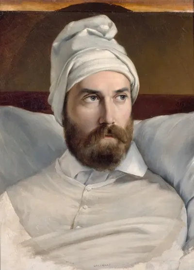 Portrait Dauguste Hesse 1795 1869 Peintre Dhistoire Membre De Linstitut