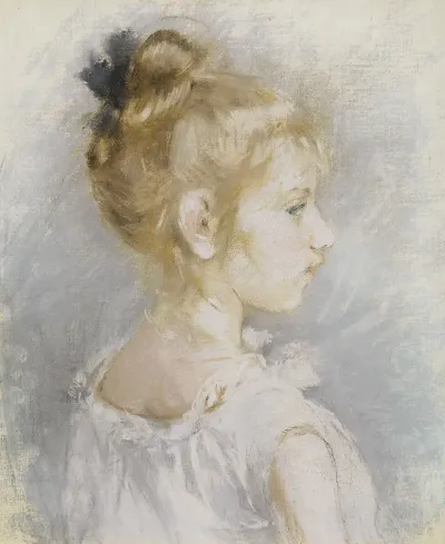 Portrait De Blanche Pontillon