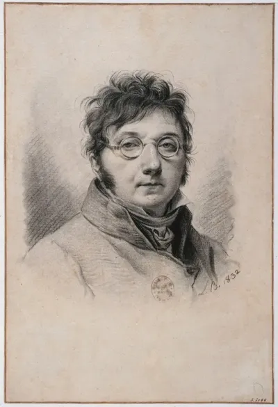 Portrait De Boilly Par Lui Meme