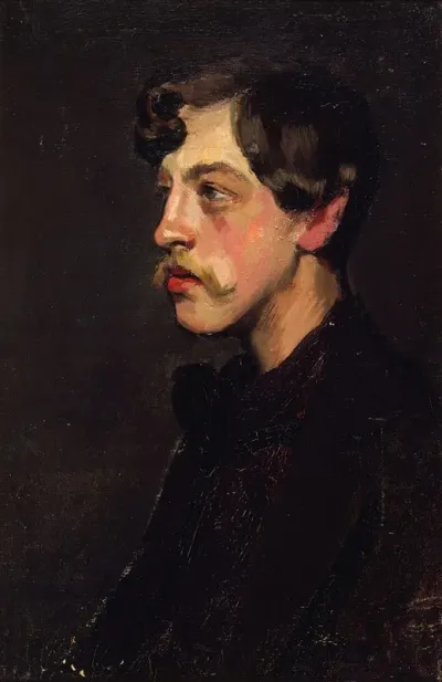 Portrait De Camille Mauclair 1872 1945 Critique Dart