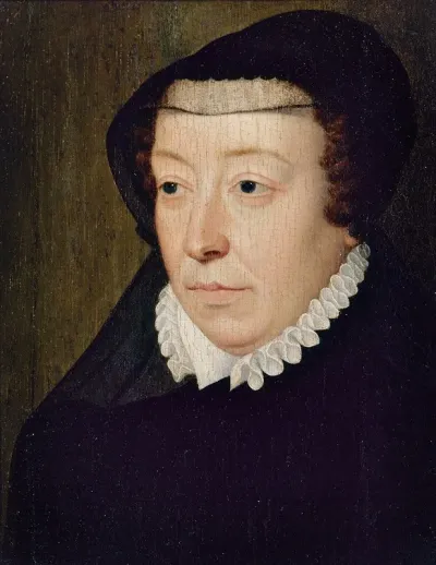 Portrait De Catherine De Medicis 1519 1589 Reine De France