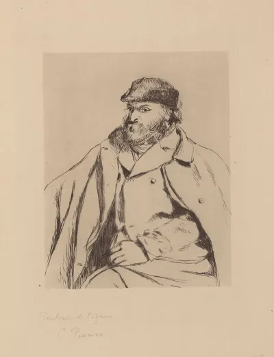 Portrait De Cezanne