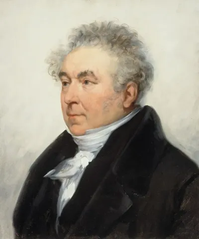 Portrait De Charles Guillaume Etienne 1778 1845 Auteur Dramatique Et Journaliste
