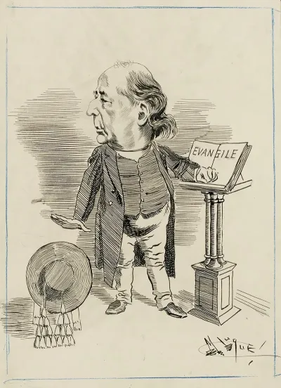 Portrait De Charles Loyson Dit Pere Hyacinthe
