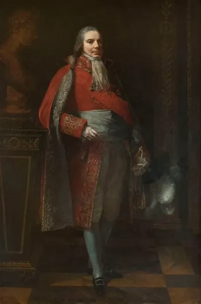 Portrait De Charles Maurice De Talleyrand Perigord 1754 1838 En Habit De Grand Chambellan
