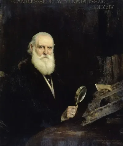 Portrait De Charles Sedelmeyer 1837 1925 Marchand De Tableaux