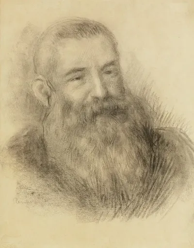 Portrait De Claude Monet