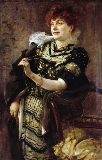 Portrait De Daniel Lesueur Jeanne Loiseau 1860 1921 Dite Femme De Lettres