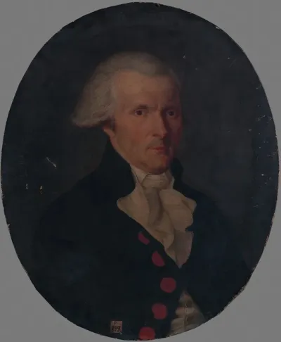 Portrait De Denis Le Roy Veterinaire De La Maison Du Roi Louis Xvi