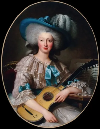 Portrait De Felicite Louise De Frezals 1765 1854 Nee Esmangard De Beauval Dame Datour De Marie Antoinette
