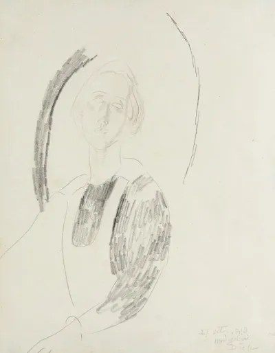 Portrait De Femme Annie Bjarne