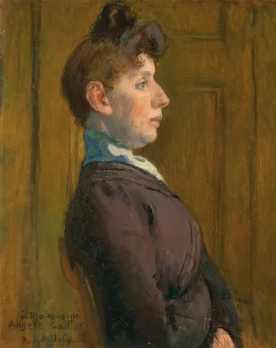Portrait De Femme De Profil 3