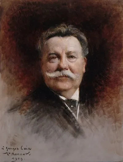 Portrait De Georges Cain 1853 1919 Peintre Et Litterateur