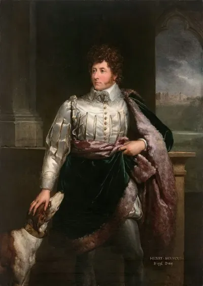 Portrait De Henry Seymour 1776 1849 En Habit Pare