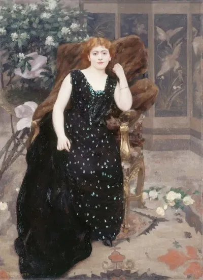 Portrait De Jane Hading