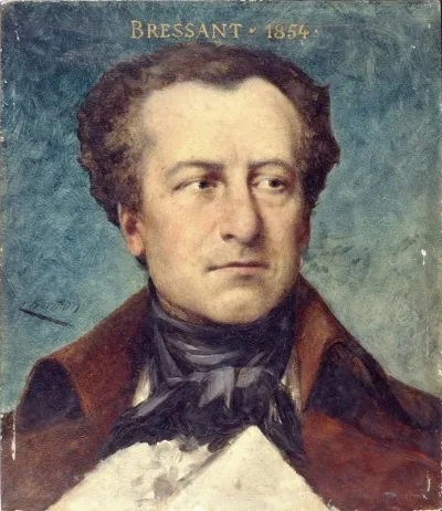 Portrait De Jean Baptiste Bressant 1815 1886 Societaire De La Comedie Francaise