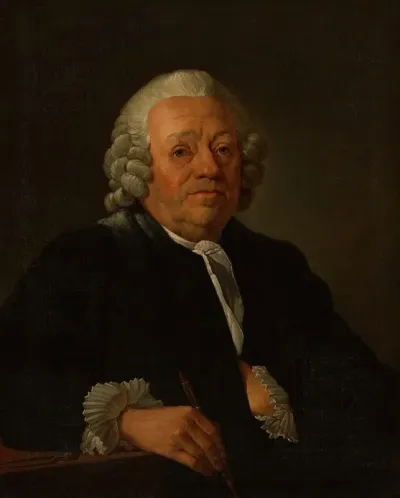 Portrait De Jean Nicolas Servandoni 1695 1766 Peintre Et Architecte