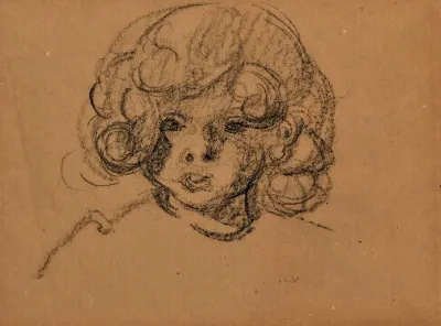 Portrait De Jean Valtat Enfant
