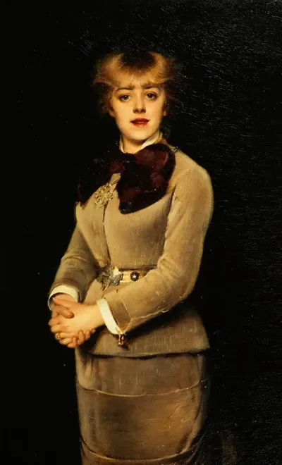 Portrait De Jeanne Samary 1857 1890 Societaire De La Comedie Francaise