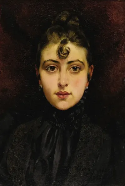 Portrait De Jeune Femme 5