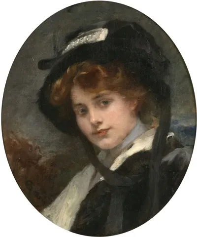 Portrait De Jeune Femme 6