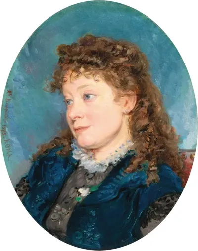 Portrait De Jeune Femme 7