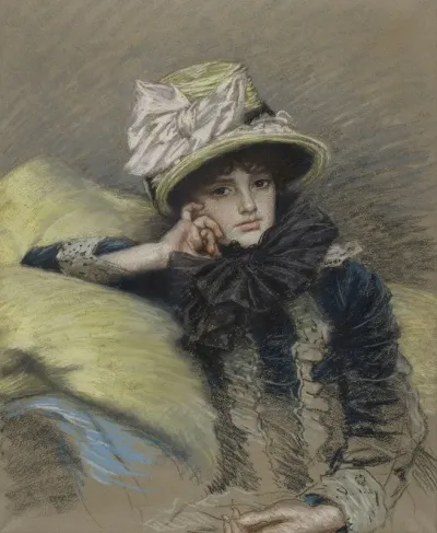 Portrait De Jeune Femme