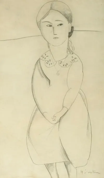 Portrait De Jeune Fille 11