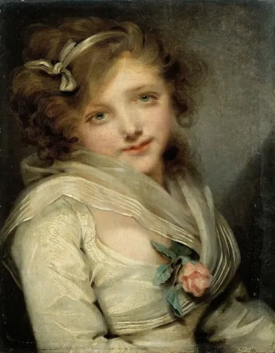 Portrait De Jeune Fille 5