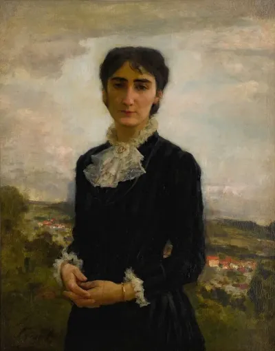 Portrait De Jeune Fille 7