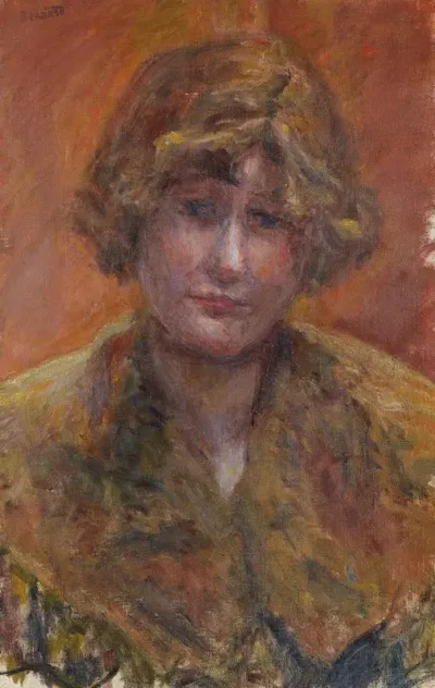 Portrait De Jeune Fille Etude